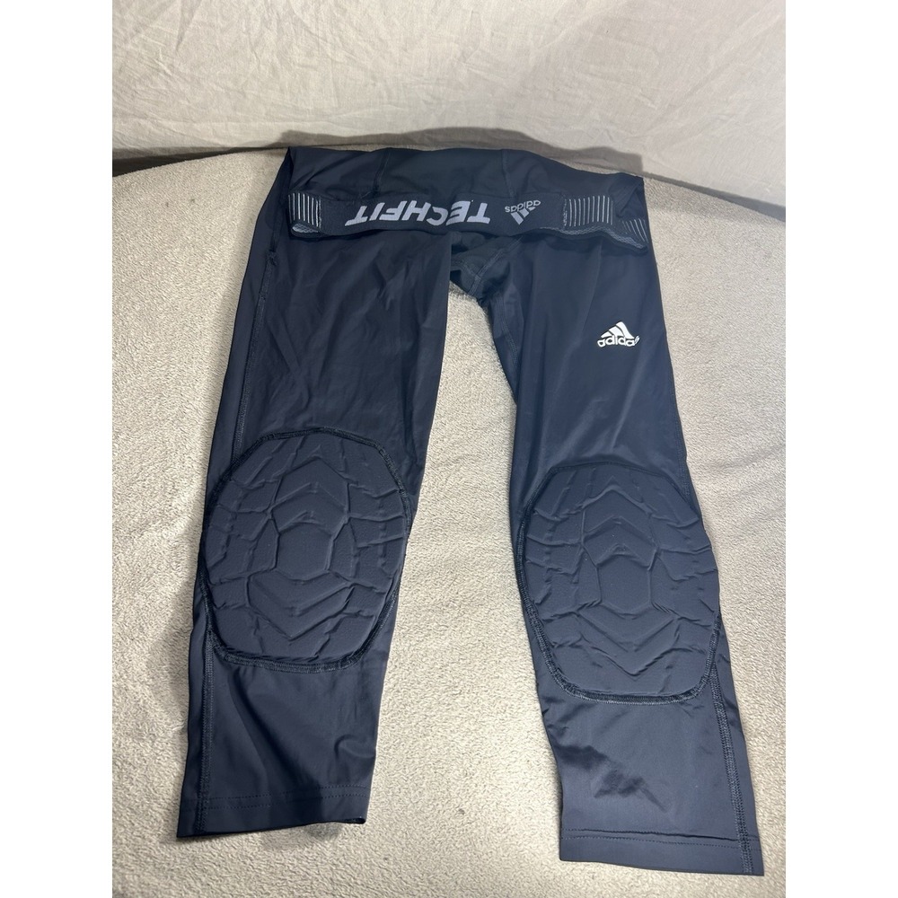 Adidas Techfit Compression Padded Tights Black Men's Size XL